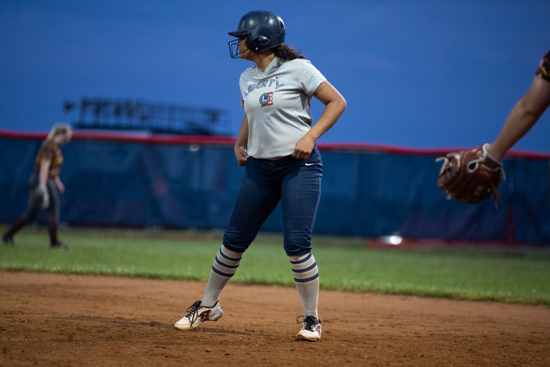 Brookville at Liberty softball 12